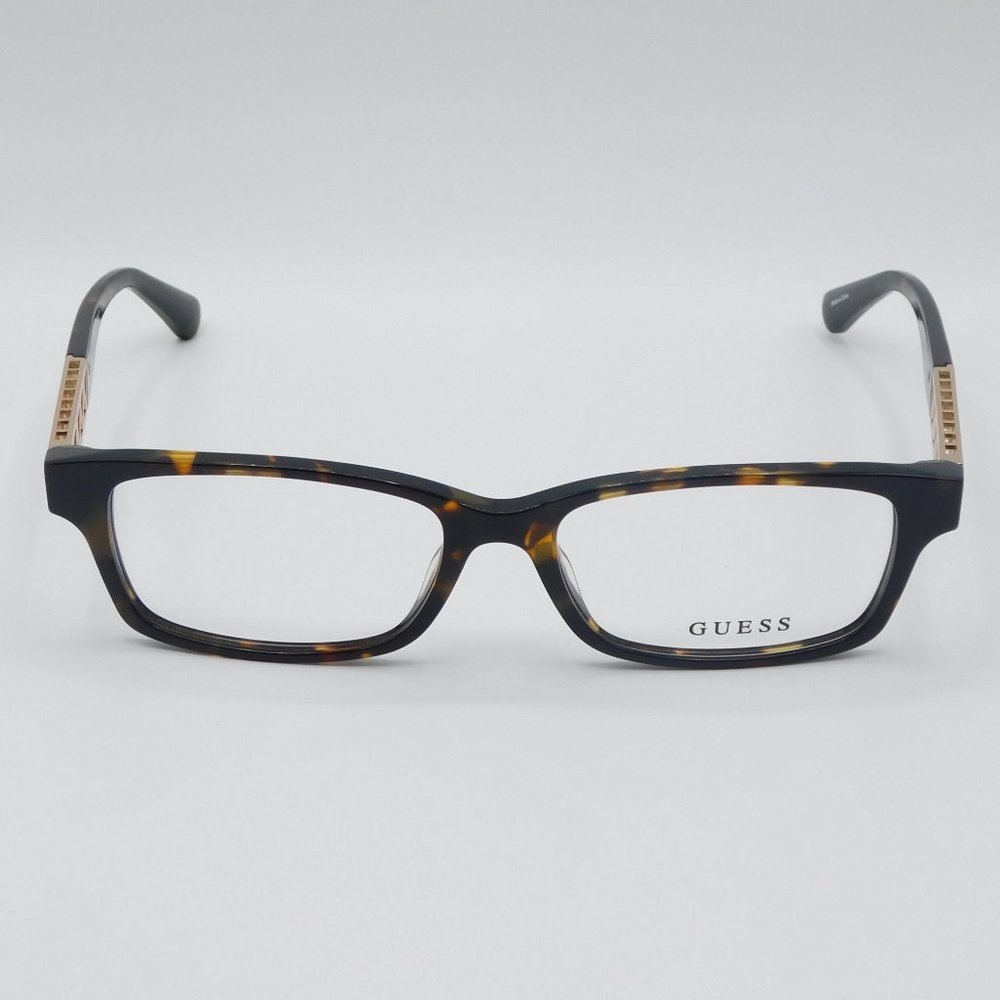 BRAND NEW GUESS GU2785 052 TORTOISE RECTANGLE WOMEN'S EYEGLASSES FRAME 5… - Picture 3 of 12